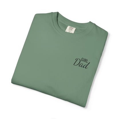 Girl Dad Embroidered Comfort Color T-Shirt