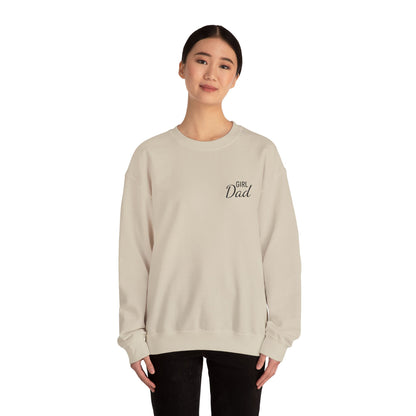 Girl Dad Embroidered Crewneck Sweatshirt