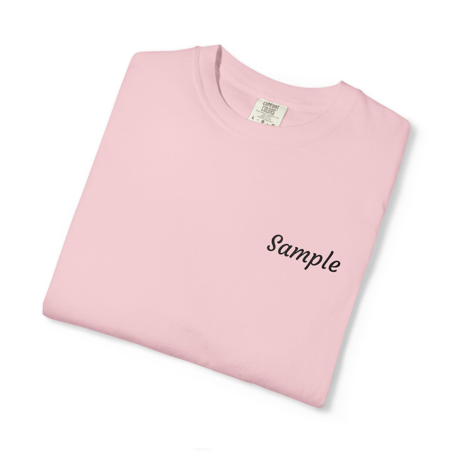 Custom Grandparent Embroidered Name - Comfort Color T-Shirt