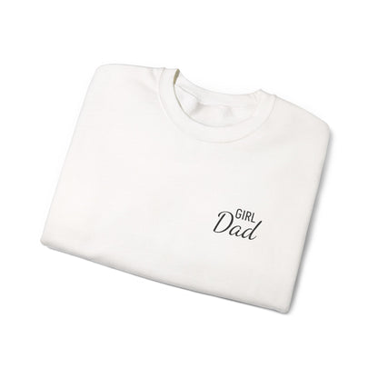 Girl Dad Embroidered Crewneck Sweatshirt