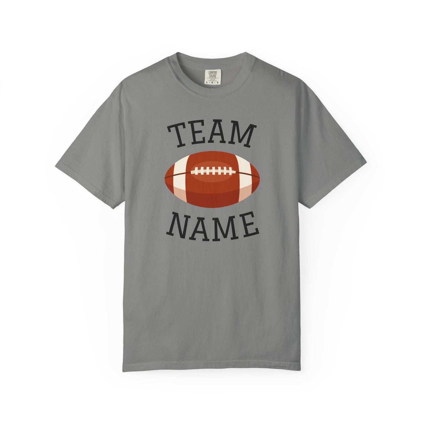 CUSTOM Football Team T-Shirt for Parents & Kids - Personalize with Name, Team Name & Number