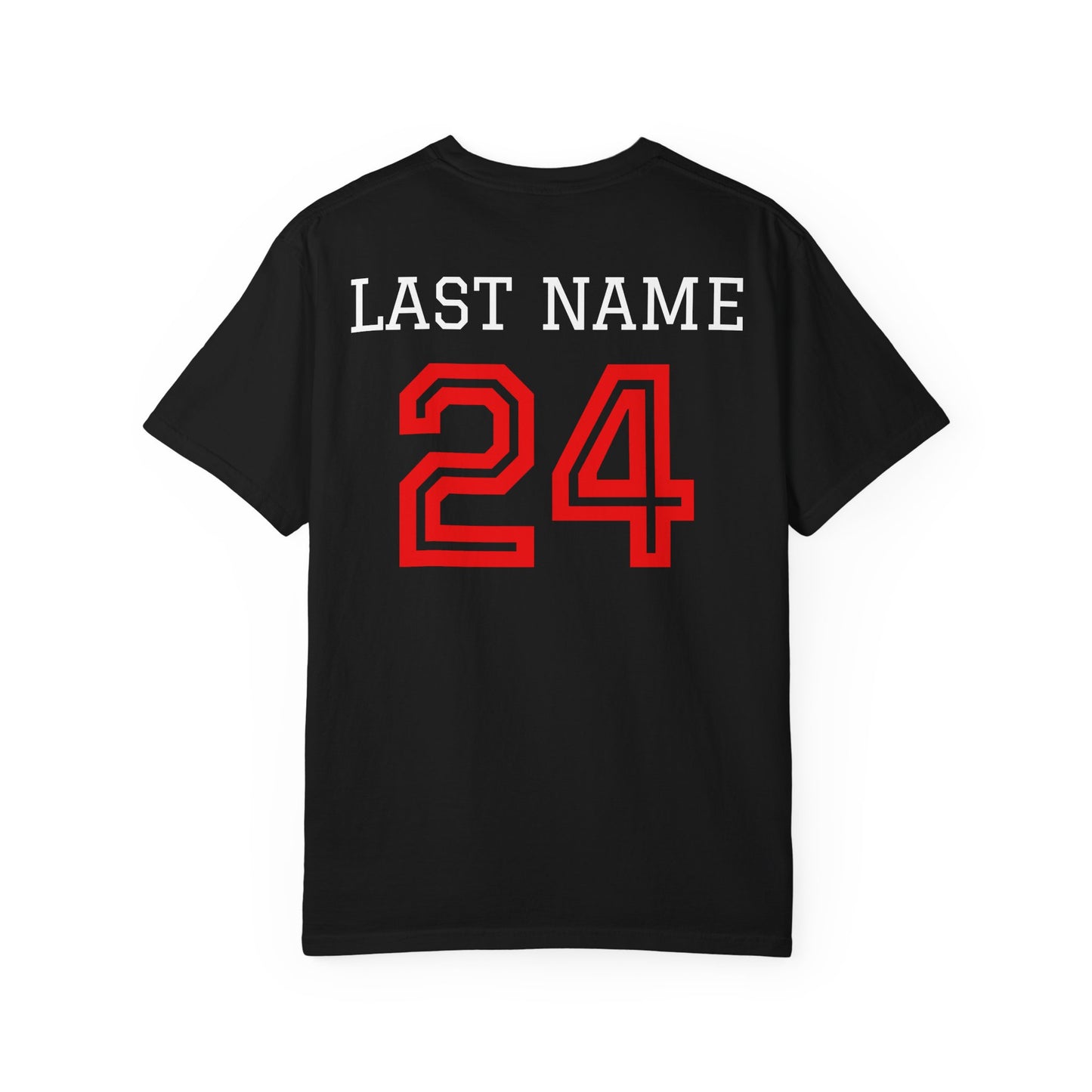 CUSTOM Football Team T-Shirt for Parents & Kids - Personalize with Name, Team Name & Number