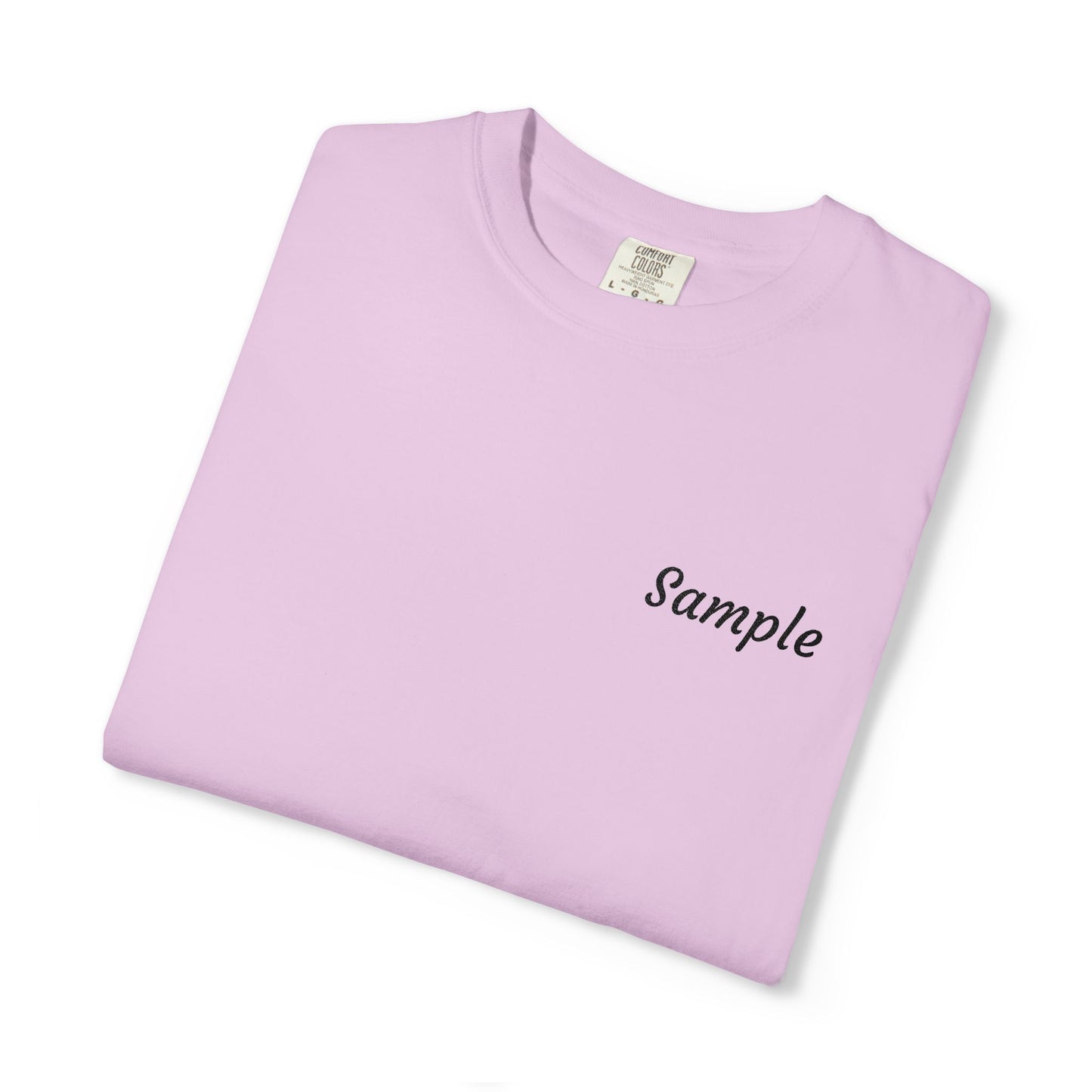 Custom Grandparent Embroidered Name - Comfort Color T-Shirt