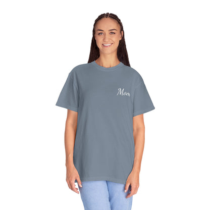 Mom Script Printed T-Shirt | Comfort Colors