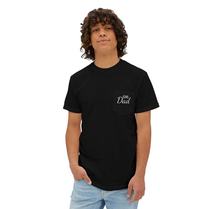 Girl Dad Pocket T-Shirt | Comfort Colors