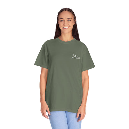Mom Script Printed T-Shirt | Comfort Colors