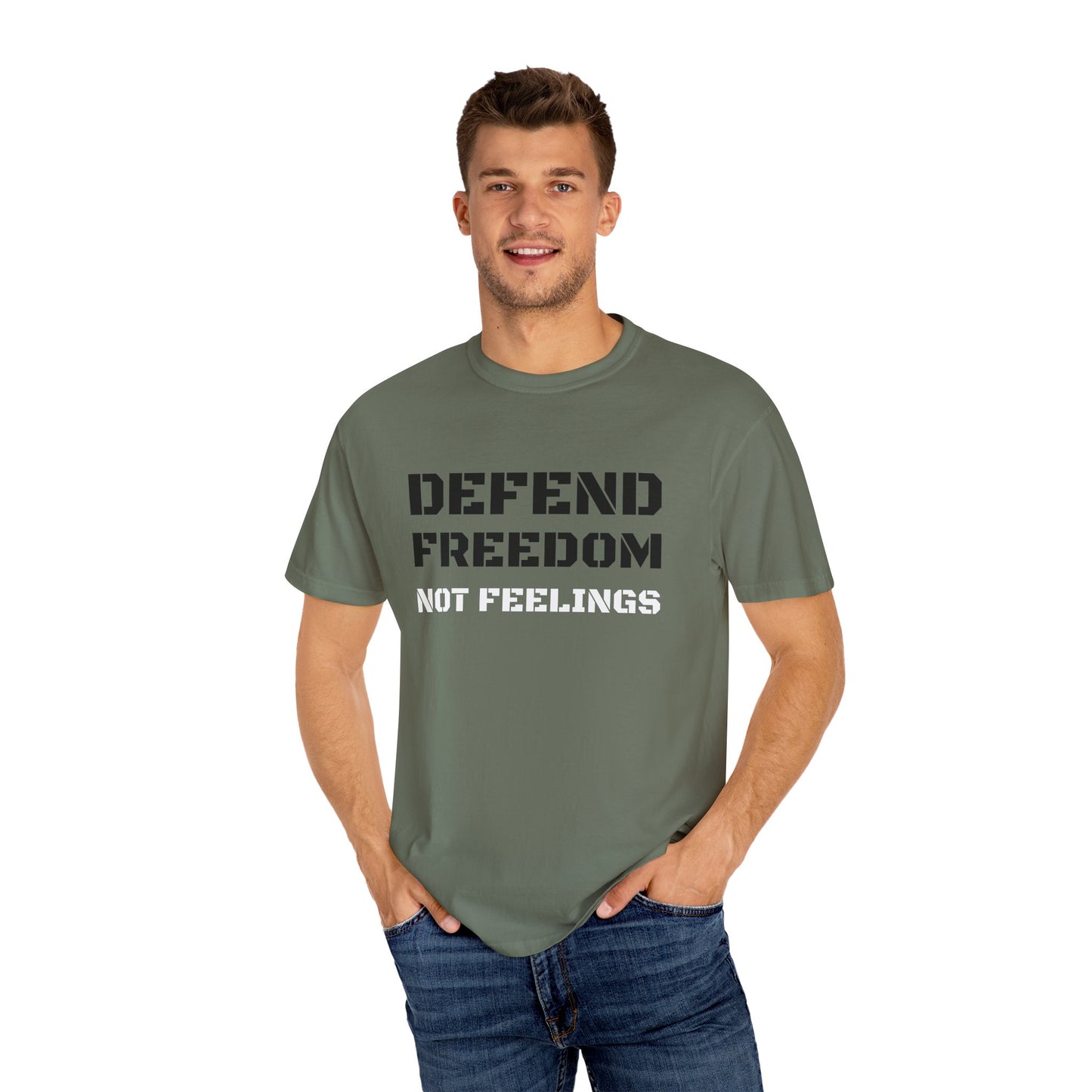 Defend Freedom T-Shirt - Unisex Comfort Colors Tee