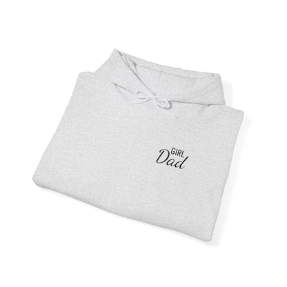 Girl Dad Embroidered Hoodie - Black Text