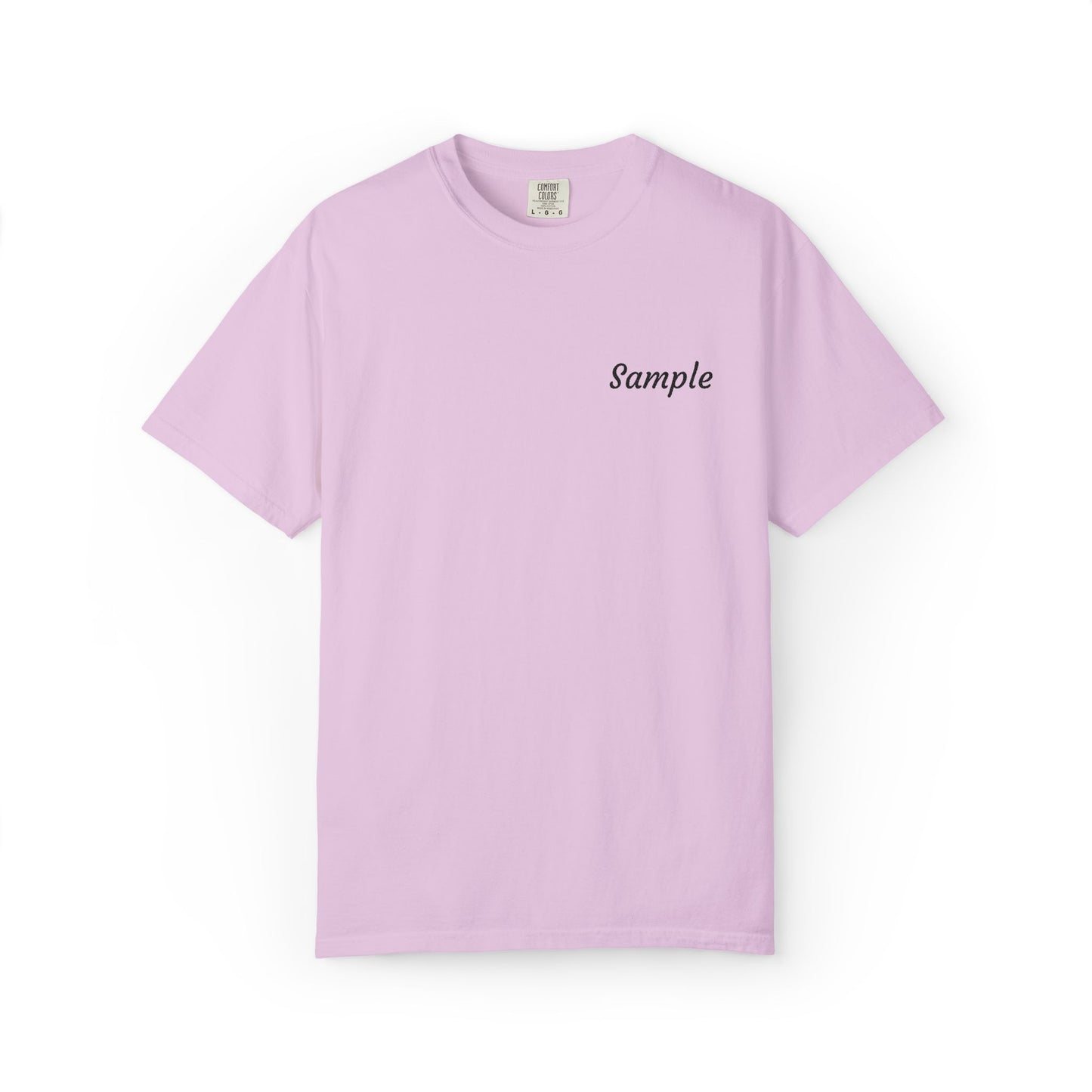 Custom Grandparent Embroidered Name - Comfort Color T-Shirt