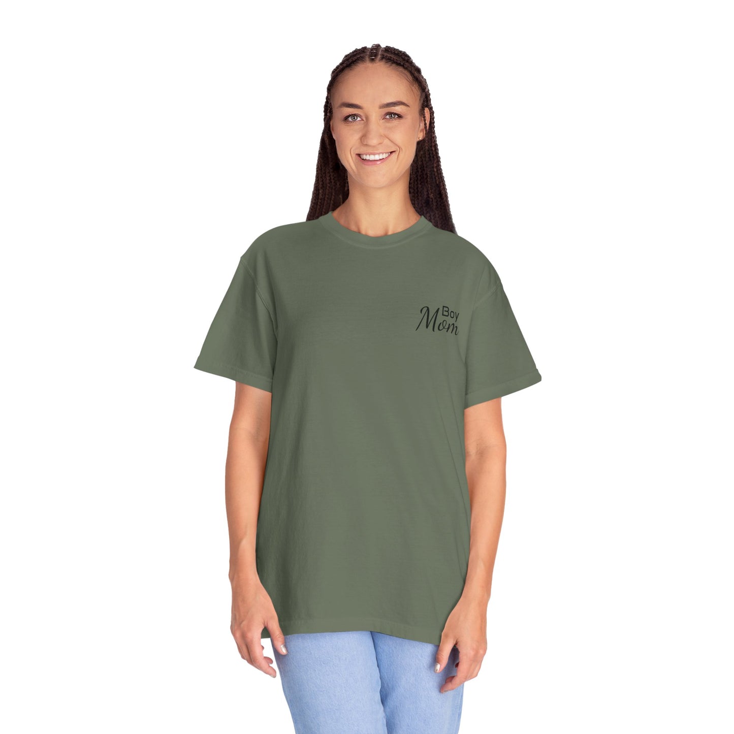 Boy Mom Printed T-Shirt | Comfort Colors