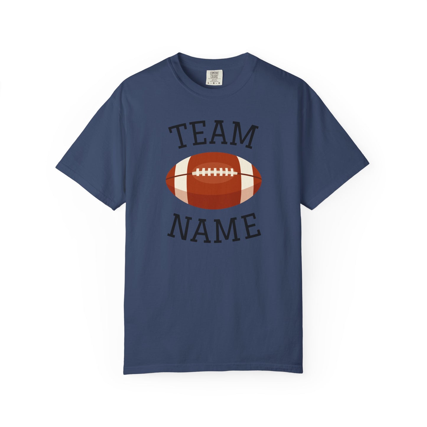 CUSTOM Football Team T-Shirt for Parents & Kids - Personalize with Name, Team Name & Number