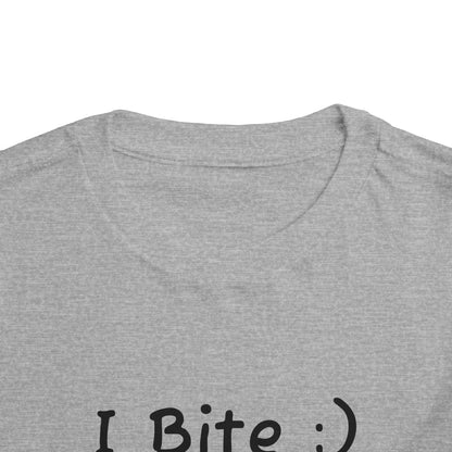 Cute Toddler Tee - I Bite :)