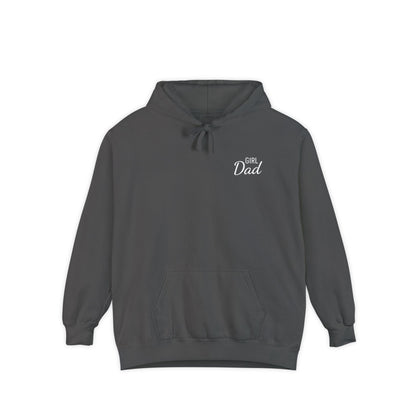 Girl Dad Heavyweight Hoodie — Minimal Script Chest Logo