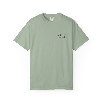 Dad Script Printed T-Shirt | Comfort Colors