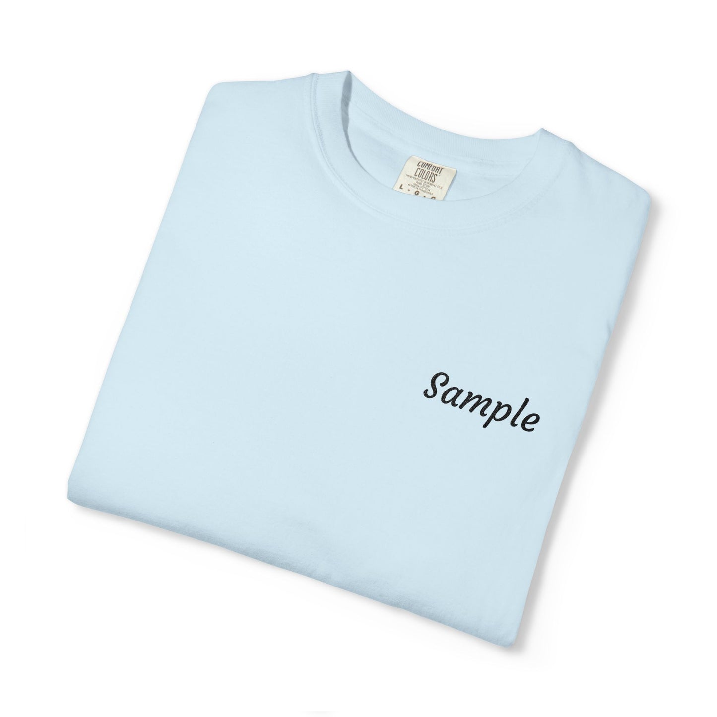 Custom Grandparent Embroidered Name - Comfort Color T-Shirt