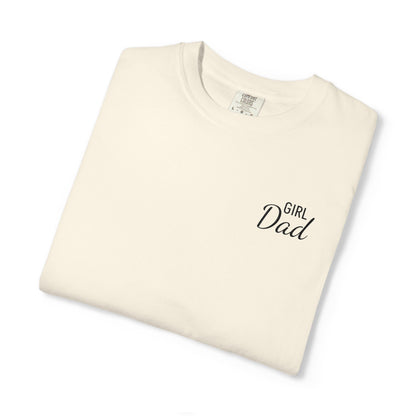 Girl Dad Embroidered Comfort Color T-Shirt