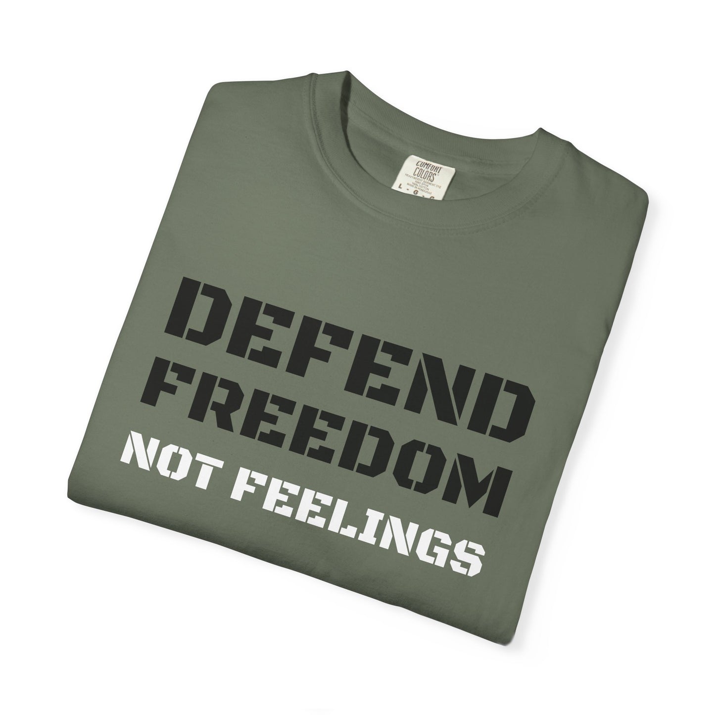 Defend Freedom T-Shirt - Unisex Comfort Colors Tee