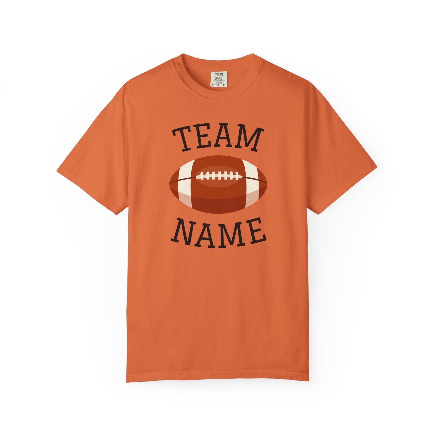 CUSTOM Football Team T-Shirt for Parents & Kids - Personalize with Name, Team Name & Number