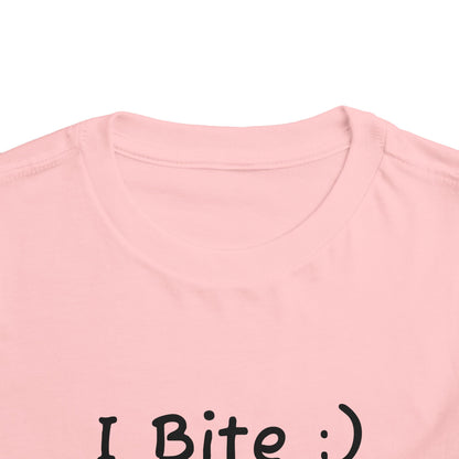 Cute Toddler Tee - I Bite :)