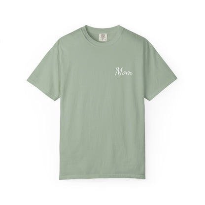 Mom Script Printed T-Shirt | Comfort Colors