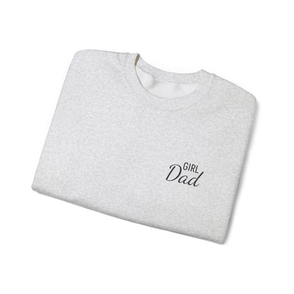 Girl Dad Embroidered Crewneck Sweatshirt