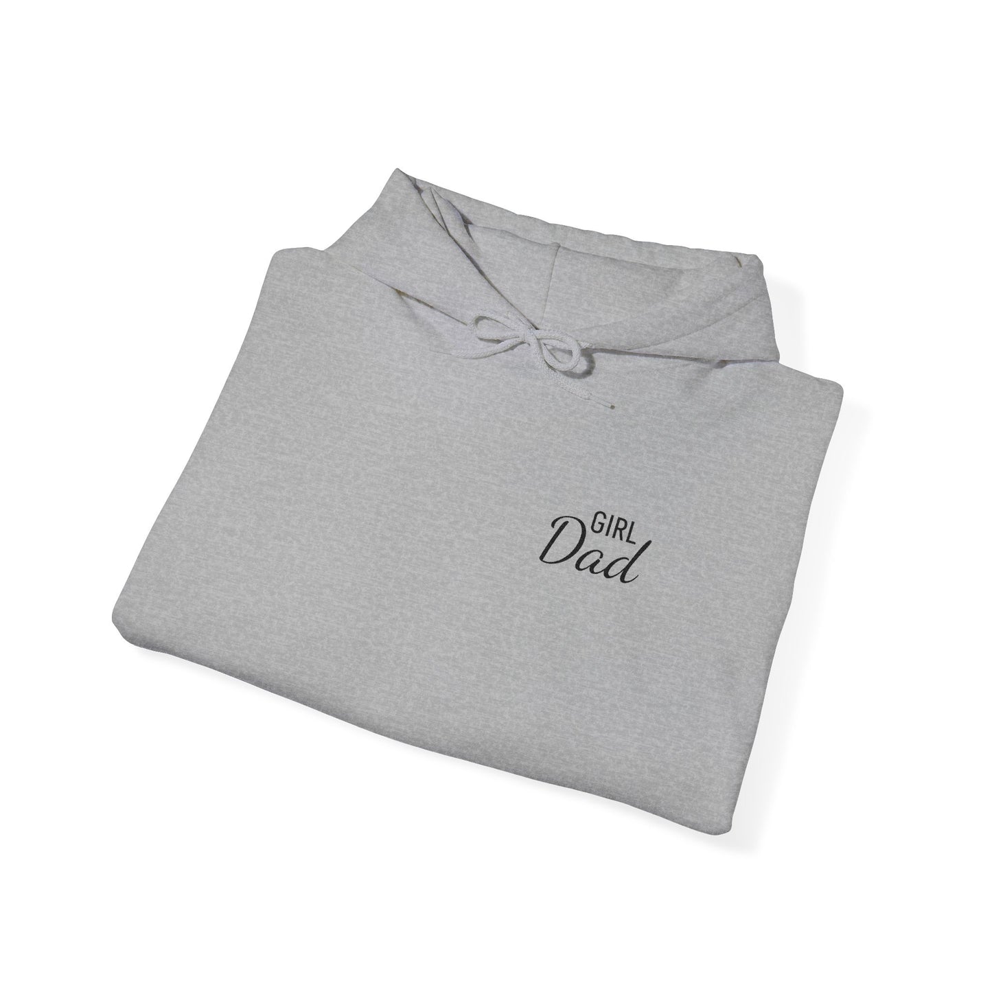 Girl Dad Embroidered Hoodie - Black Text