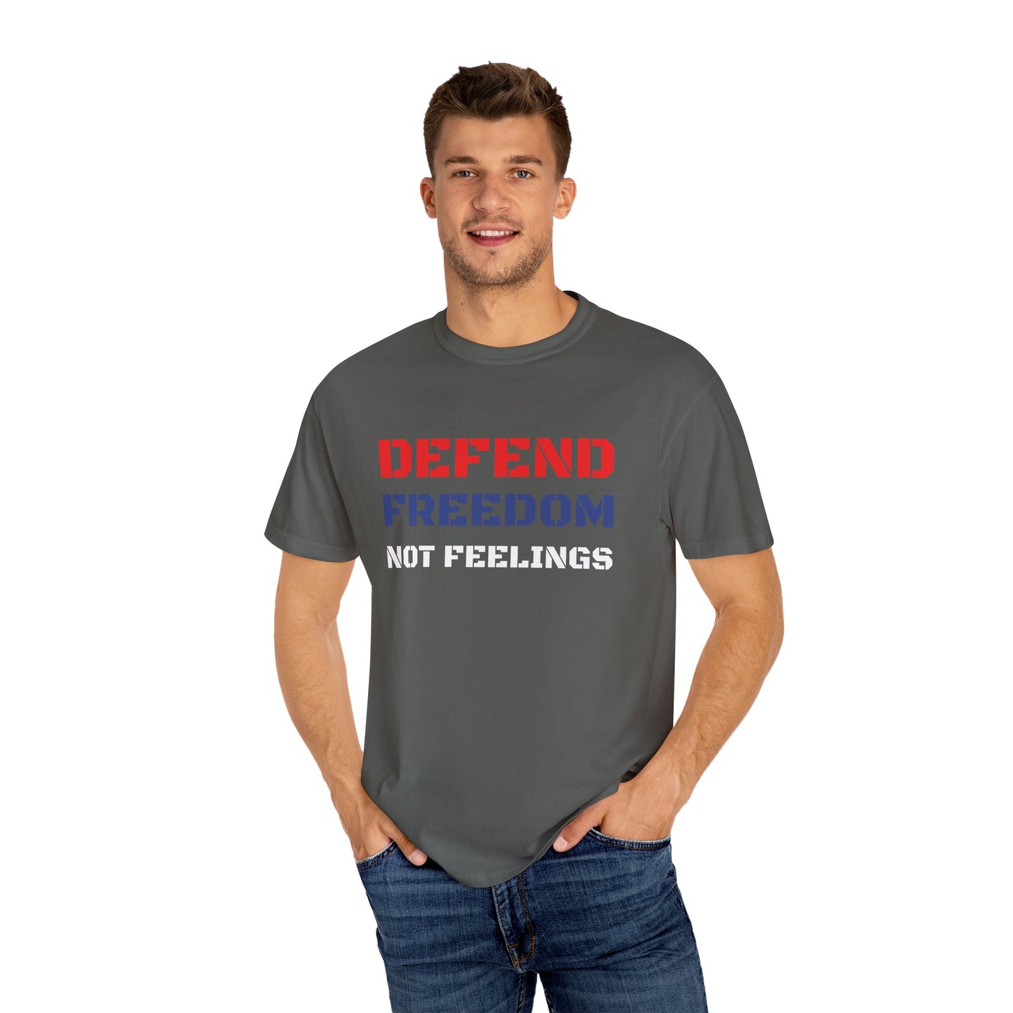 Defend Freedom T-Shirt - Unisex Comfort Colors Tee