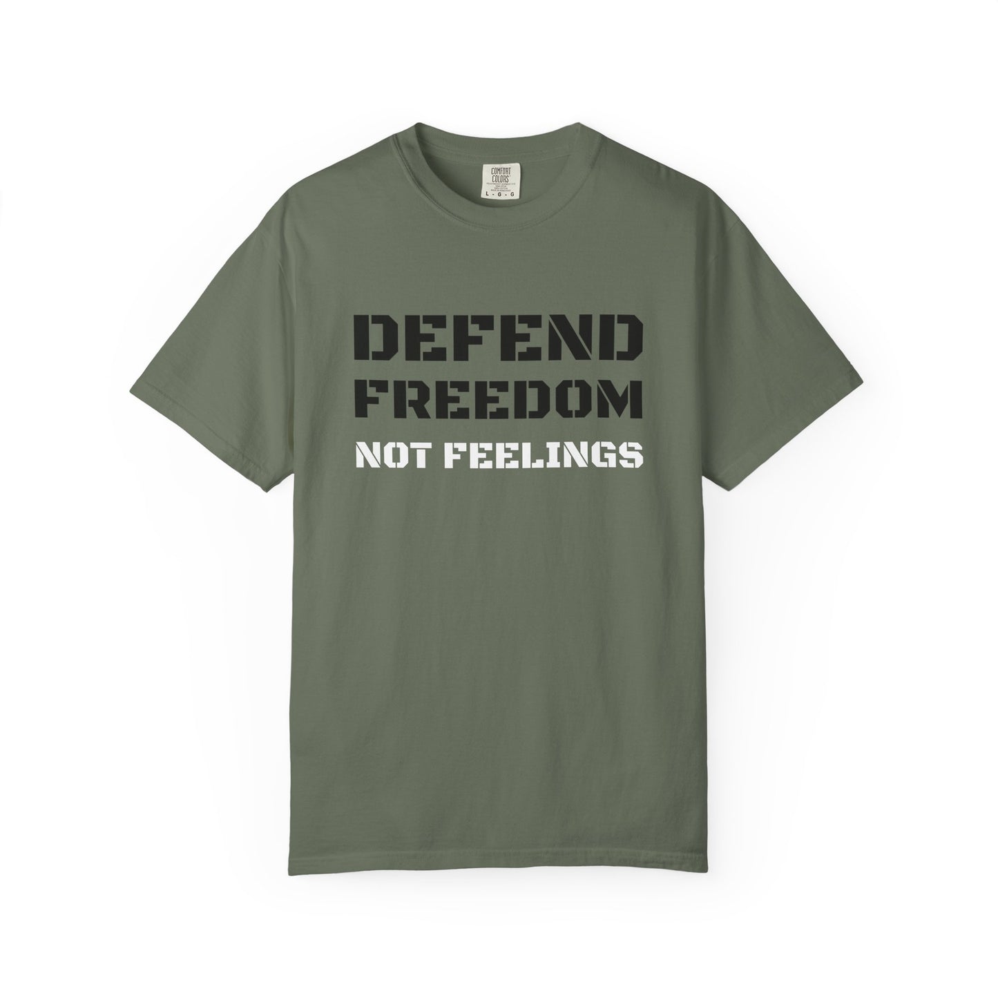 Defend Freedom T-Shirt - Unisex Comfort Colors Tee