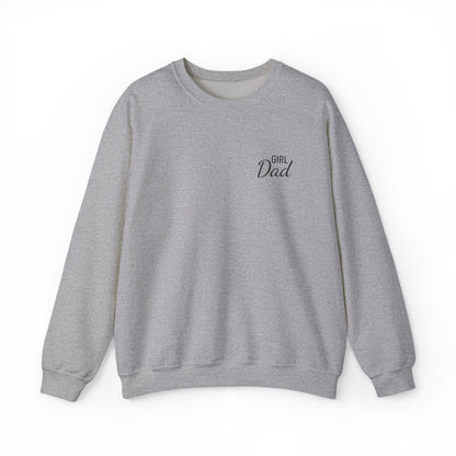 Girl Dad Embroidered Crewneck Sweatshirt