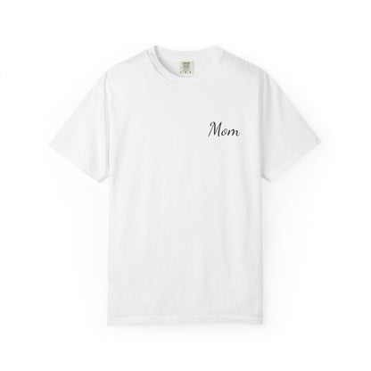 Mom Script Printed T-Shirt | Comfort Colors