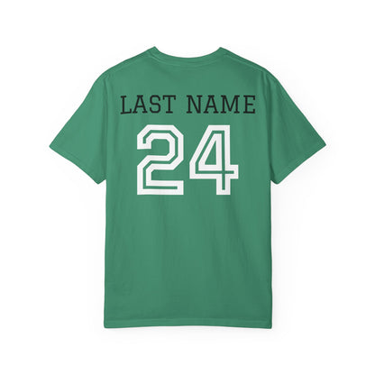 CUSTOM Football Team T-Shirt for Parents & Kids - Personalize with Name, Team Name & Number