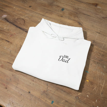 Girl Dad Embroidered Hoodie - Black Text