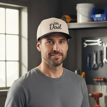 Girl Dad Embroidered Trucker Hat