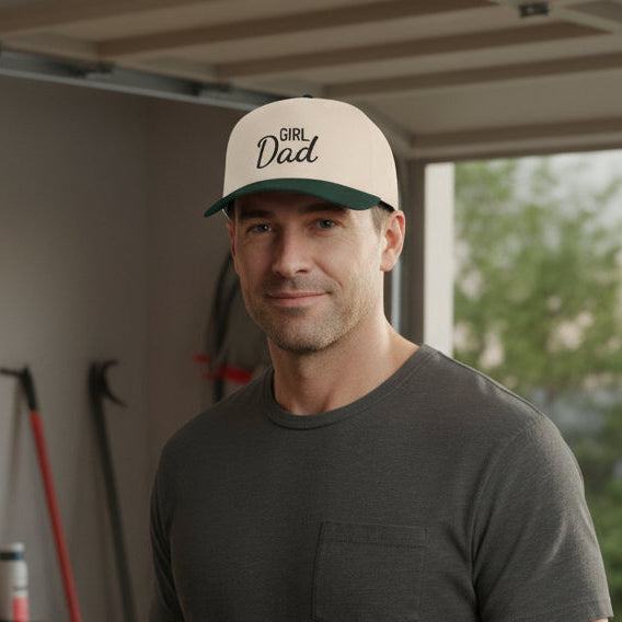 Girl Dad Embroidered Trucker Hat