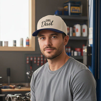 Girl Dad Embroidered Trucker Hat