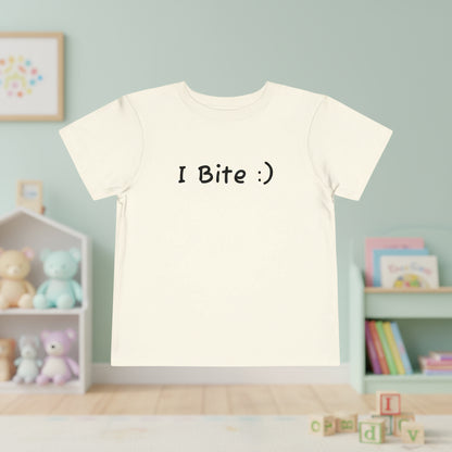 Cute Toddler Tee - I Bite :)